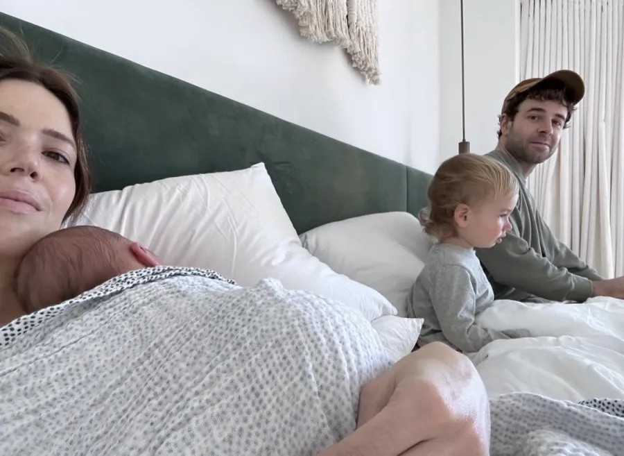 Mandy Moore and sons