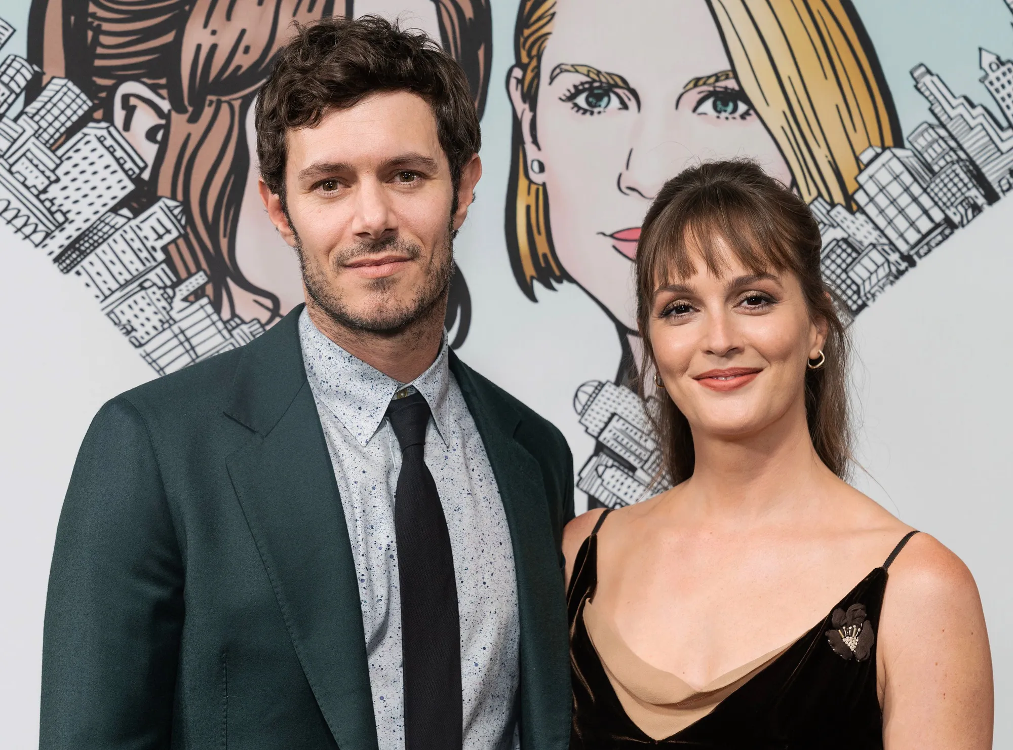Adam Brody and Leighton Meester Make Rare Red Carpet Appearance Together at 'Fleishman Is in Trouble' Premiere