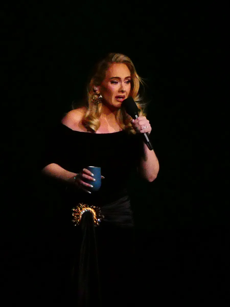 Adele's first night rescheduled Las Vegas Show 044