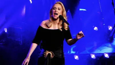 Adele's first night rescheduled Las Vegas Show 046