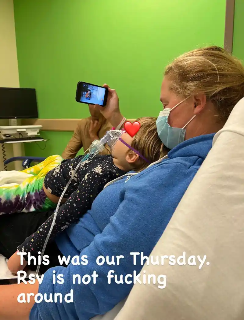 Amy Schumer Reveals Her Son Gene, 3, Was Hospitalized for RSV: 'Hardest Week of My Life'