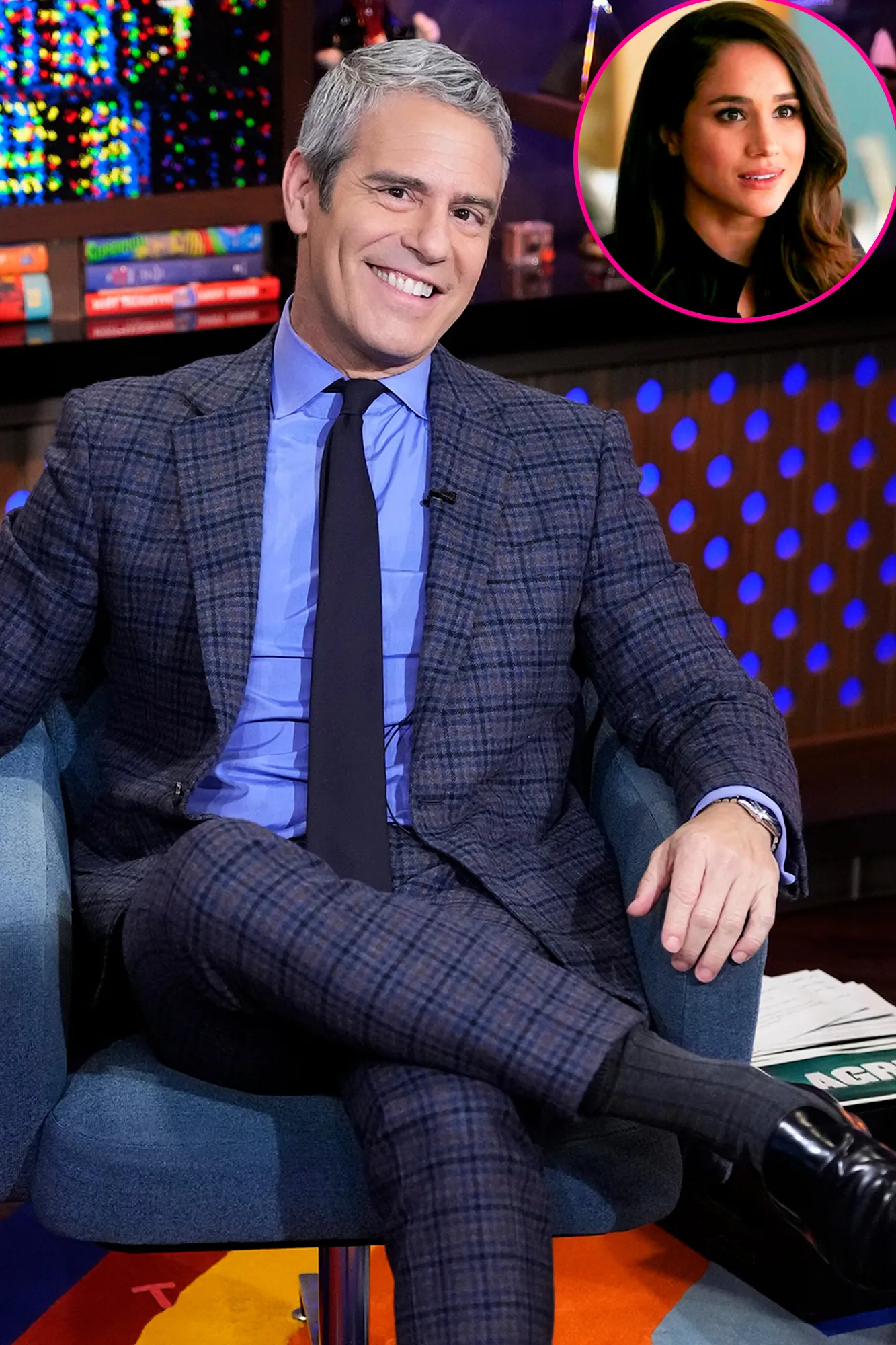 Andy Cohen Says Meghan Markle Was 'Gleeful' When She Told Him They'd Met Before 454