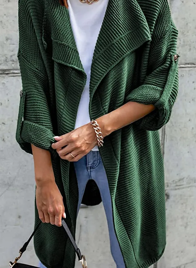 Astylish Women's Oversized Open Front Cardigan