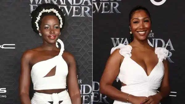 Lupita Nyong'o and Simone Boseman