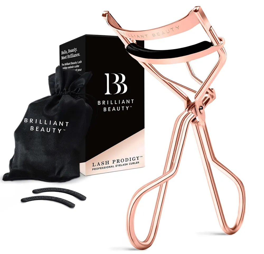 Brilliant Beauty Eyelash Curler with Satin Bag