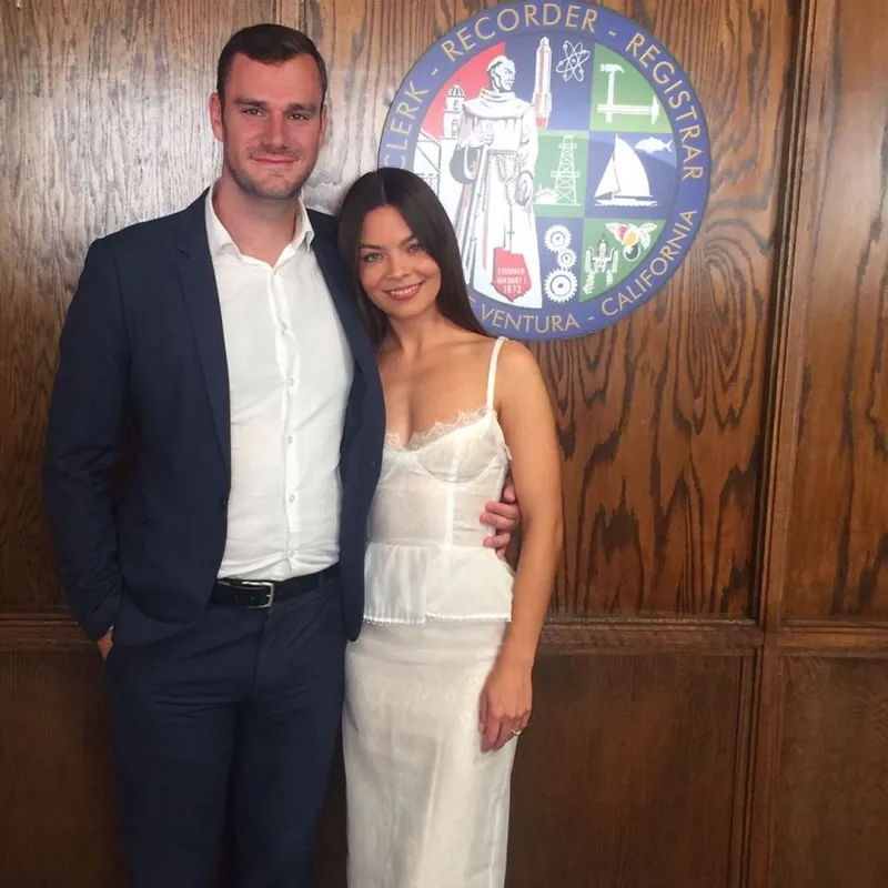 Cooper Hefner and Scarlett Byrne