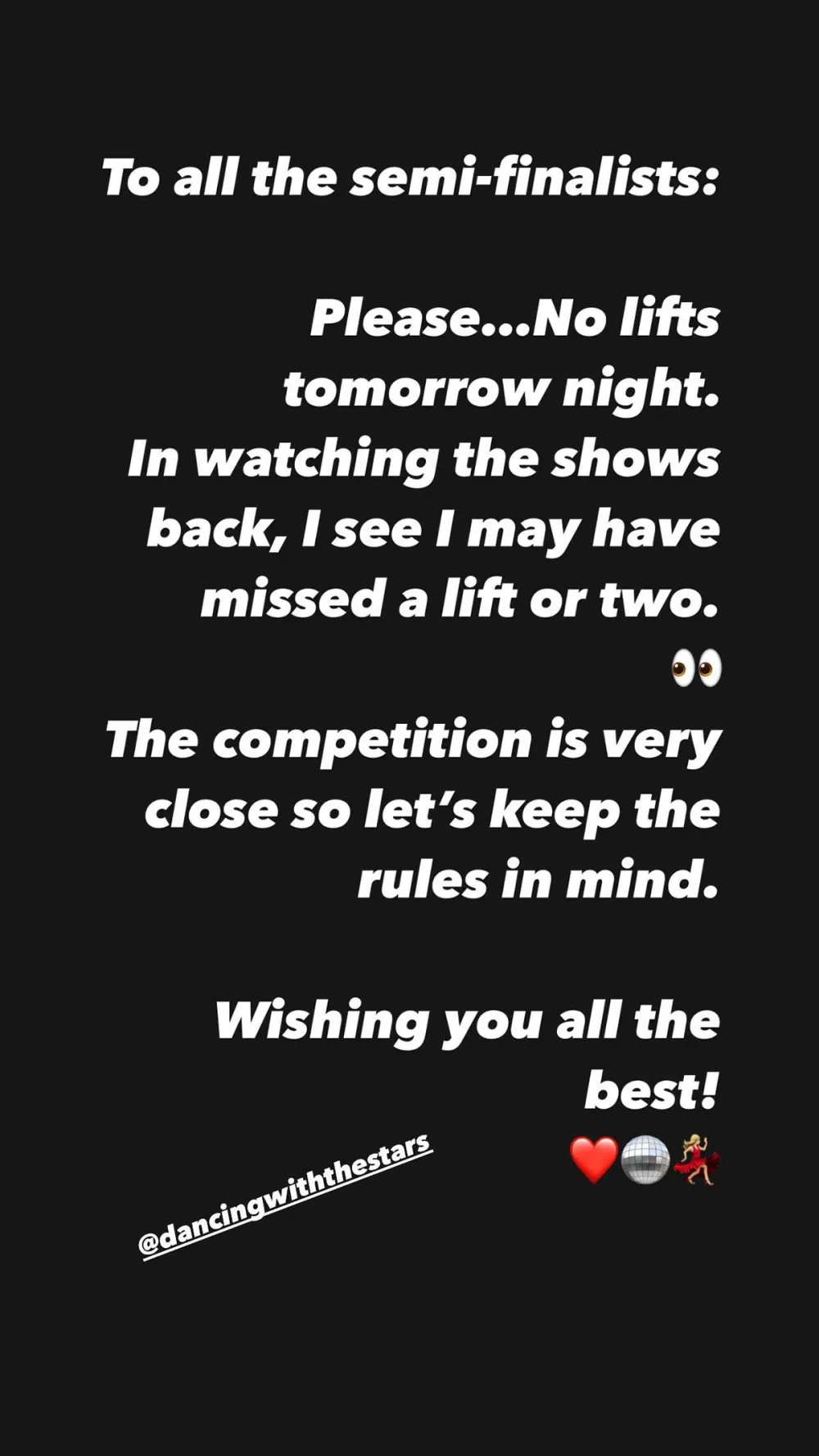 DWTS&rsquo; Carrie Ann Inaba: Lifts Are Against &lsquo;The Rules&rsquo; for Semi-Finalists