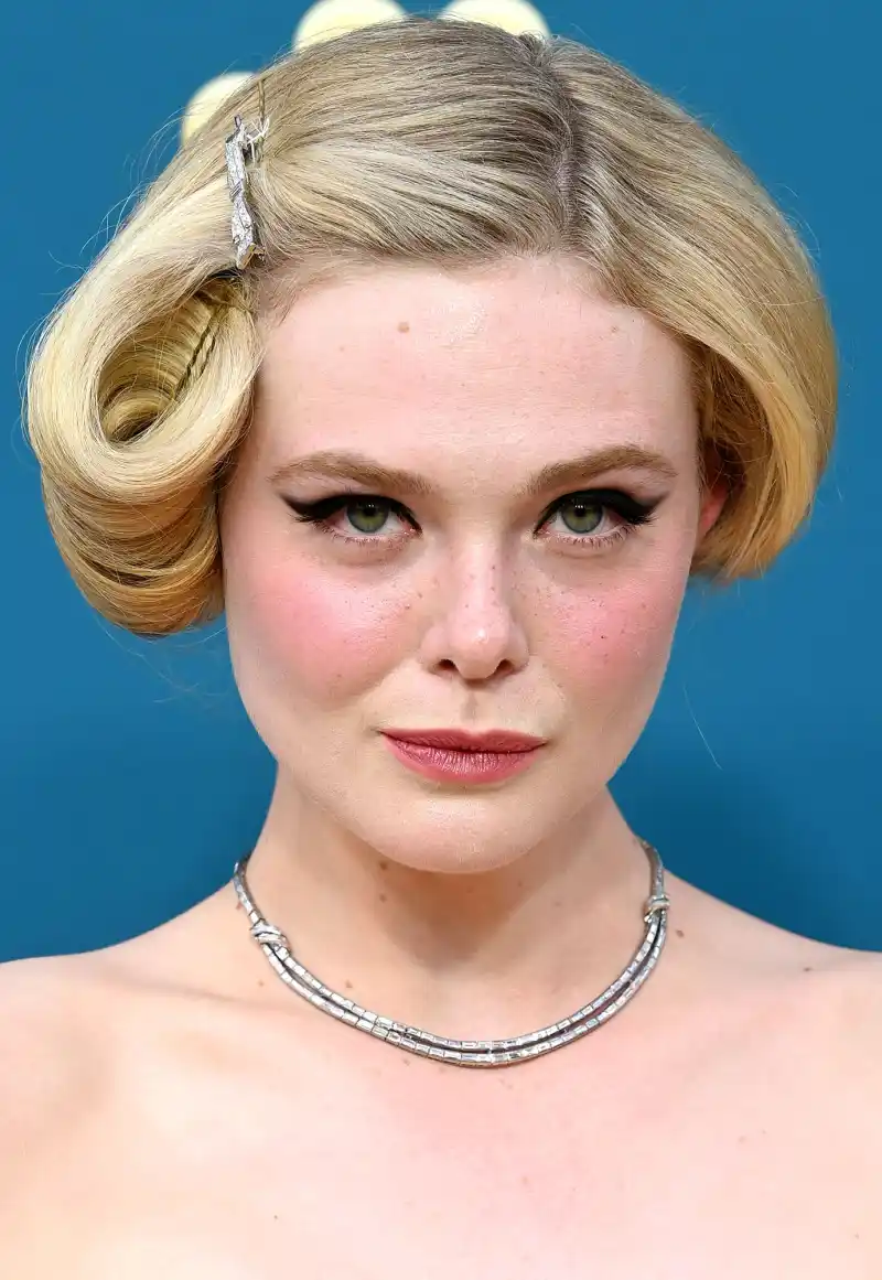 Elle Fanning 74th Primetime Emmy Awards Best Celeb Makeup Moments 2022