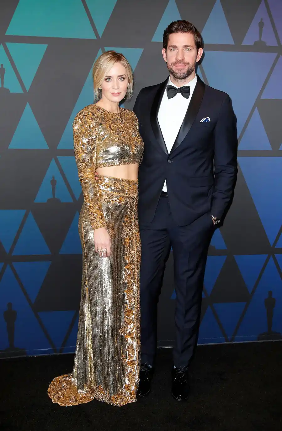 Emily Blunt and John Krasinski's Rare Quotes About Parenting, Raising Their 2 Daughters 242 10th Annual Governor's Awards, Hollywood, USA - 18 Nov 2018