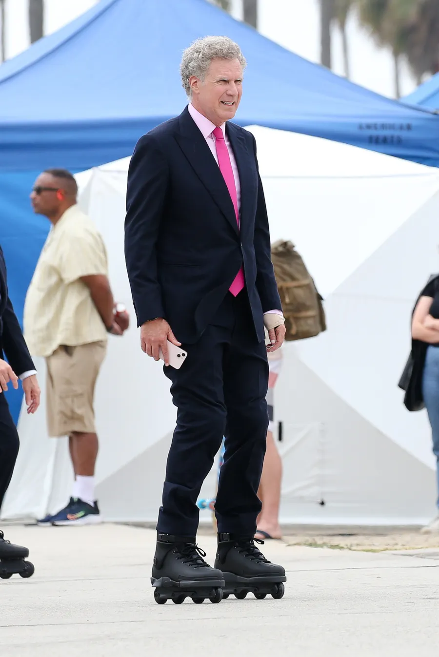 Will Ferrell Skates For Barbie Movie