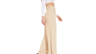 FUNYYZO Women's Wide Leg Pants