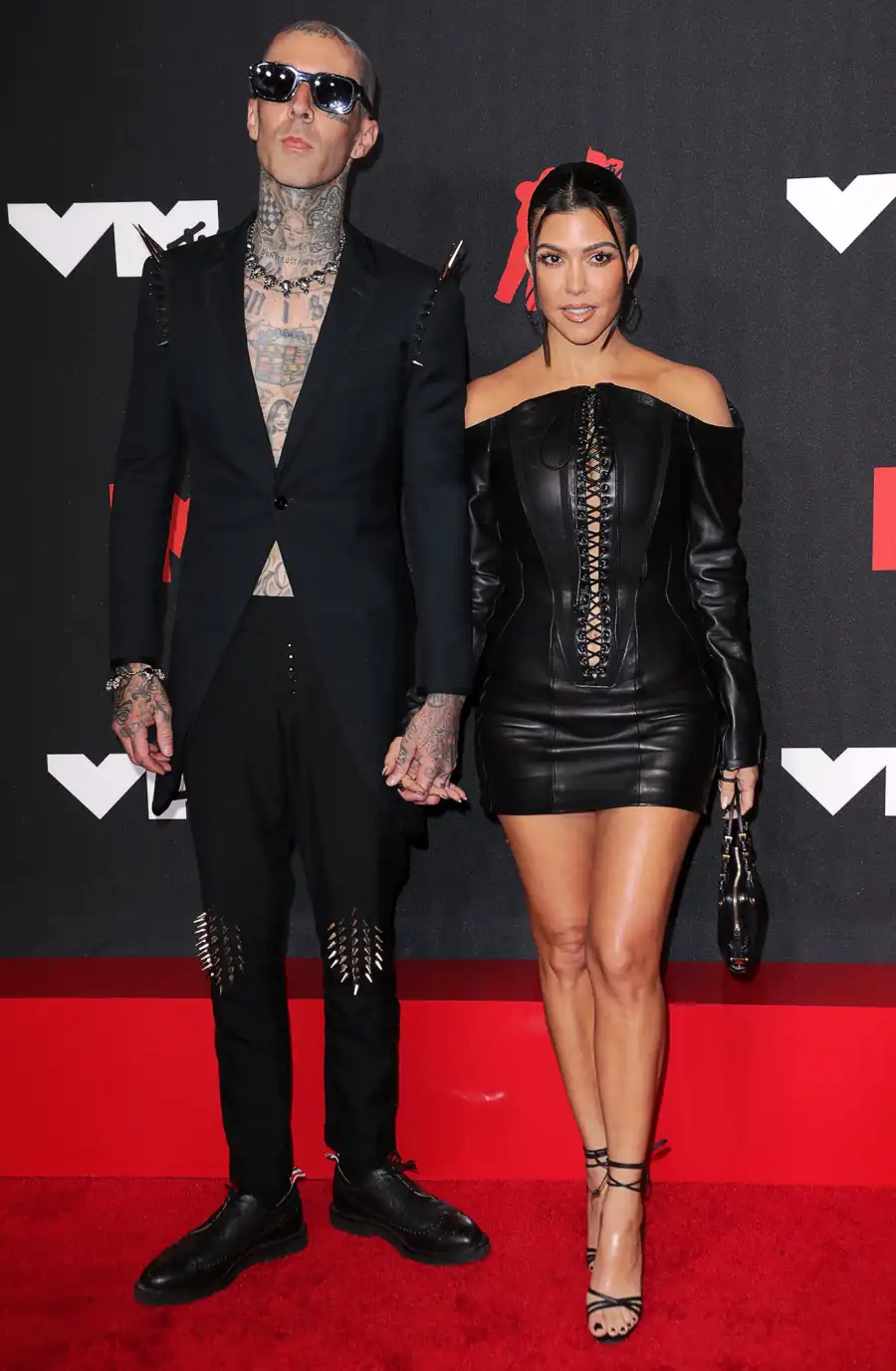 From Friends to More! Kourtney Kardashian and Travis Barker’s Relationship Timeline 368 MTV Video Music Awards, Arrivals, New York, USA - 12 Sep 2021