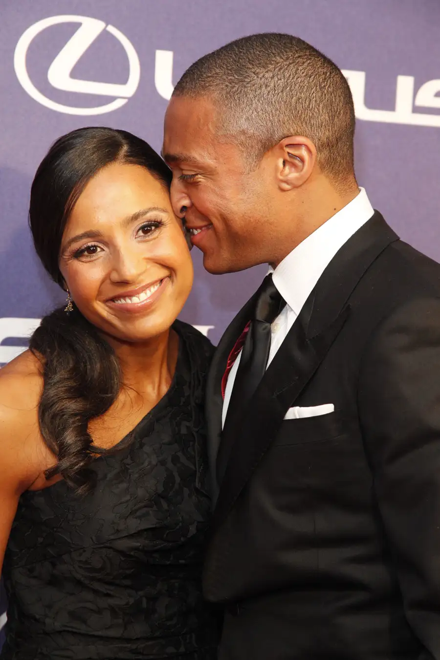 Good Morning America’s T.J. Holmes and Wife Marilee Fiebig’s Relationship Timeline 439 BET Honors 2012 - Arrivals