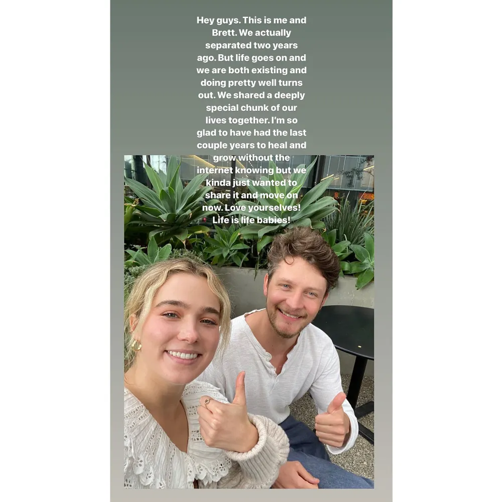 Haley Lu Richardson Reveals She Split From Fiance Brett Dier 2 Years Ago 2