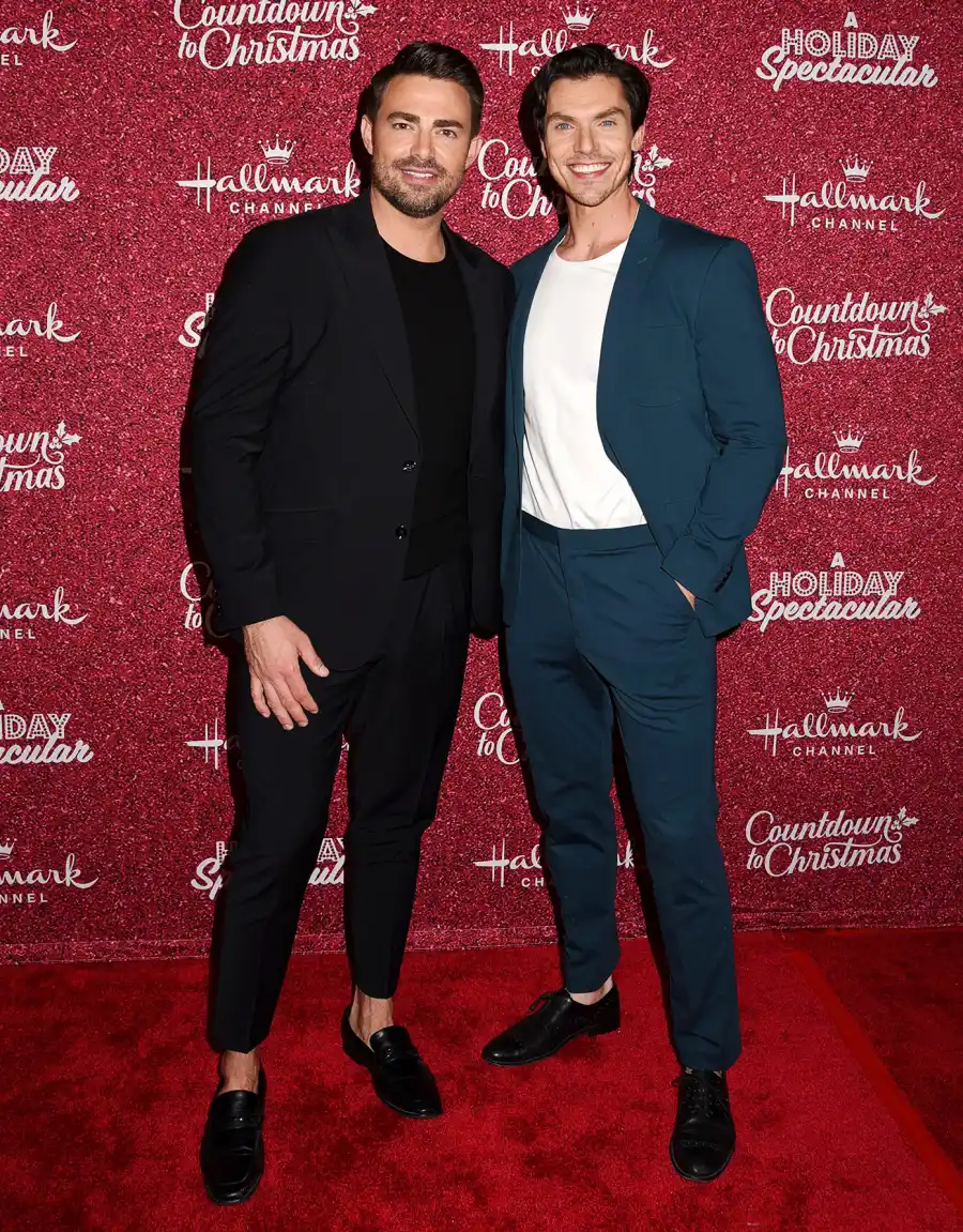 Jonathan Bennett and George Kriss Hallmark Channel's Countdown to Christmas, New York, USA - 20 Oct 2022