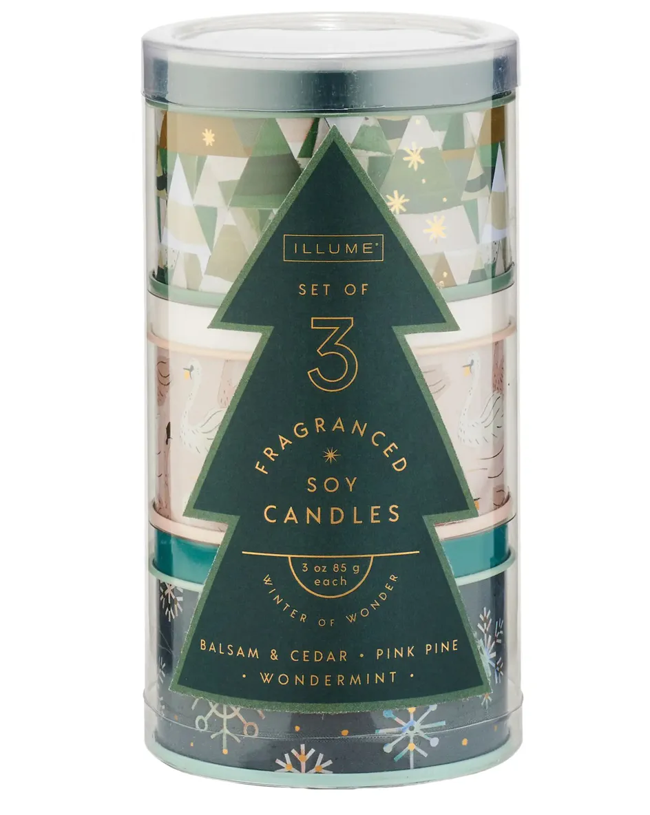 ILLUME&reg; Winter of Wonder Assorted Candle Trio