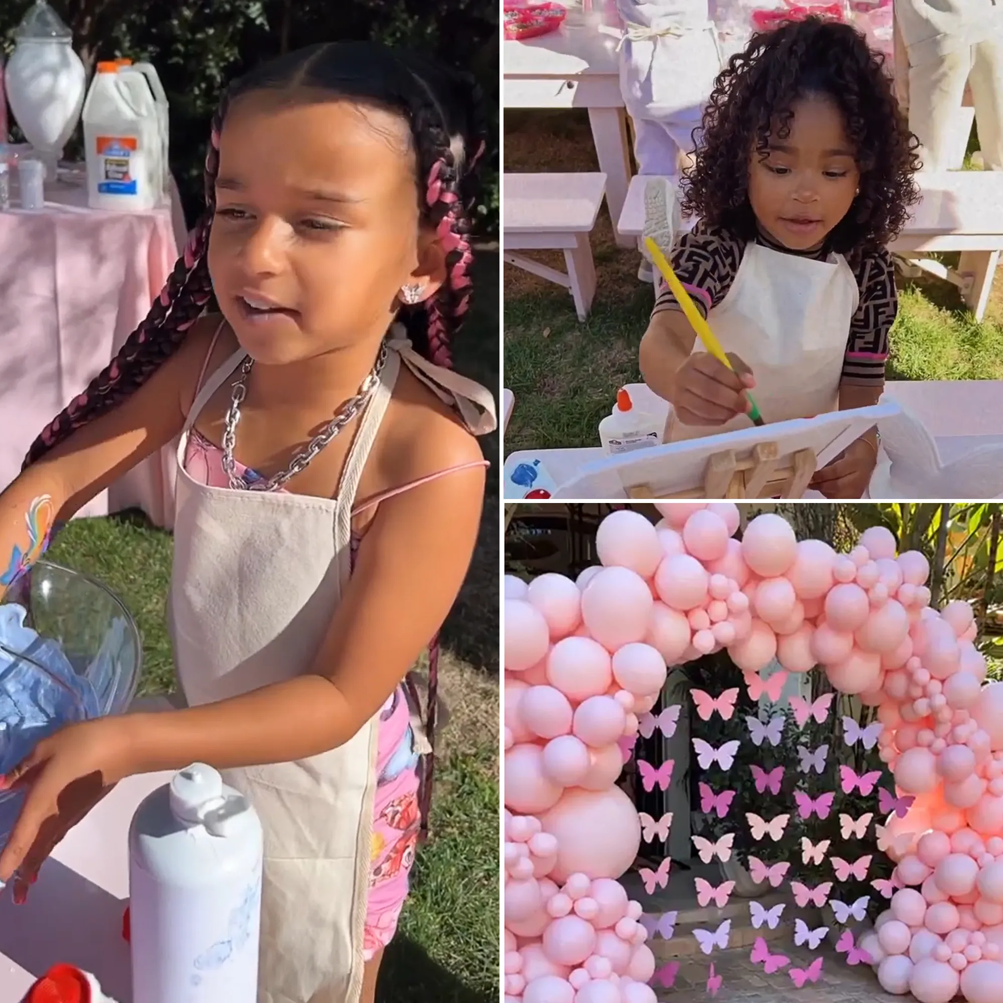 Inside Dream Kardashian's Butterfly-Themed 6th Birthday Party: See Photos