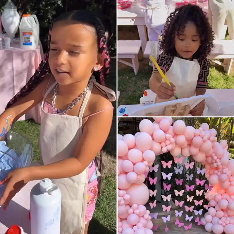Inside Dream Kardashian's Butterfly-Themed 6th Birthday Party: See Photos