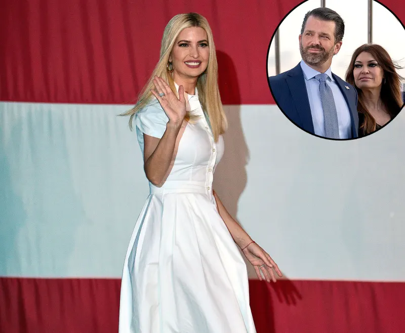 Ivanka Trump Cuts Donald Trump Jr.'s Fiancee Kimberly Guilfoyle Out of Tiffany Trump Wedding Photo