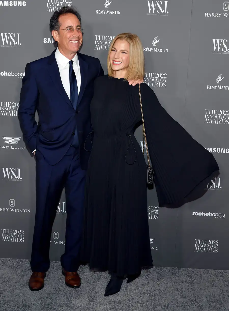 Jerry Seinfeld and Jessica Seinfeld WSJ Magazine 2022 Innovator Awards