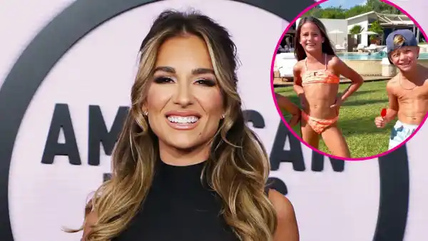 Jessie James Decker Slams Critics of Her Kids' Abs, Wants Children to 'Feel Proud of Their Bodies' 274
