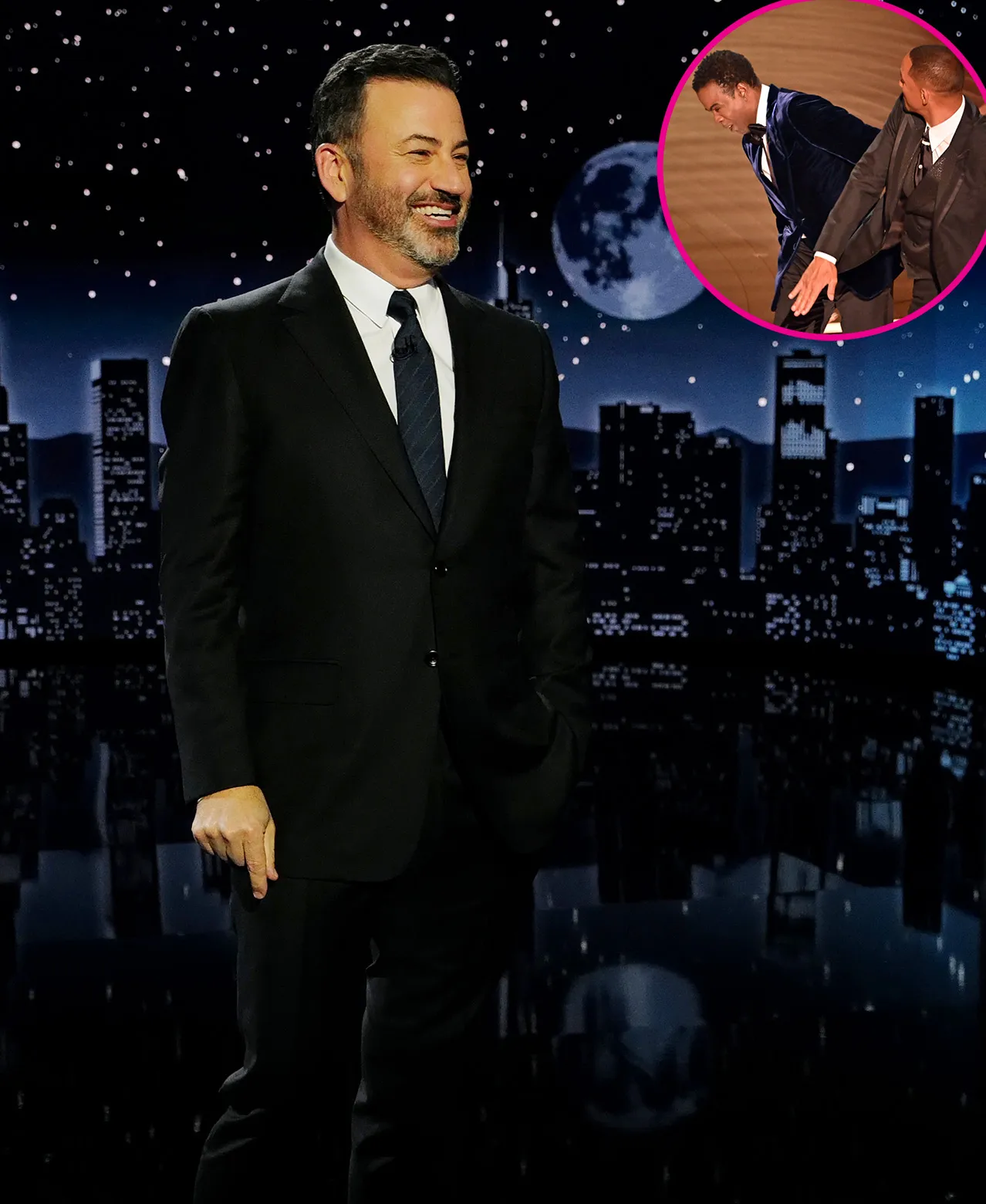 Jimmy Kimmel Doesn't Want to 'Make Light' of Will Smith Slap at 2023 Oscars- 'It's Got to Come Up' p- Jimmy Kimmel- Will Smith Slap Has to Be Addressed at 2023 Oscars 328