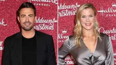 Jonathan Bennett, Alison Sweeney Hallmark Channel's Countdown to Christmas, New York, USA - 20 Oct 2022