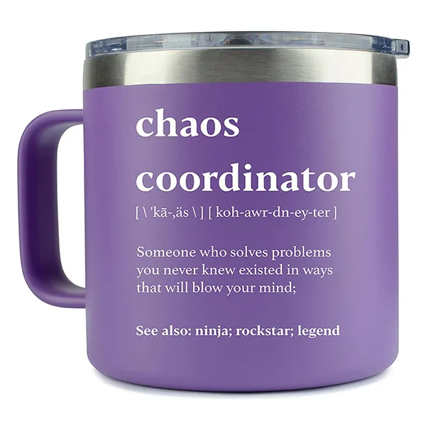 KLUBI Chaos Coordinator Mug Tumbler