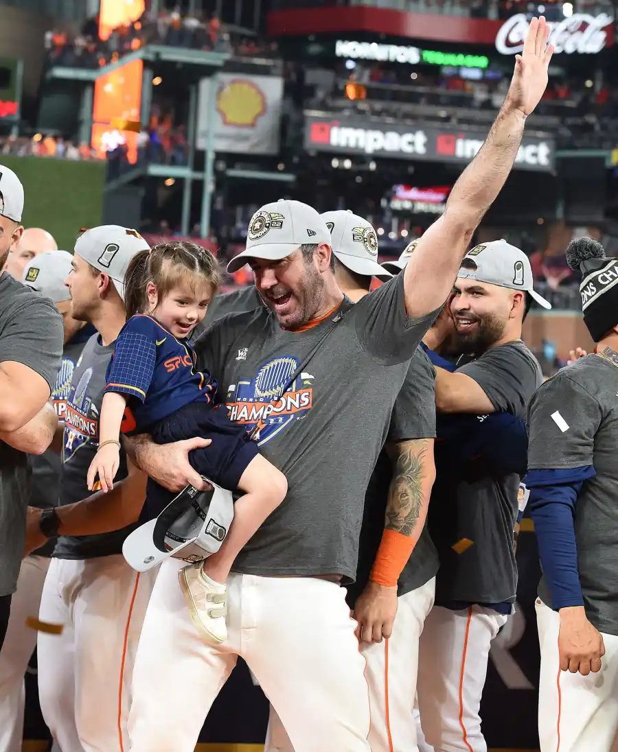Kate Upton and Husband Justin Verlander Celebrate His World Series Win With Daughter Genevieve