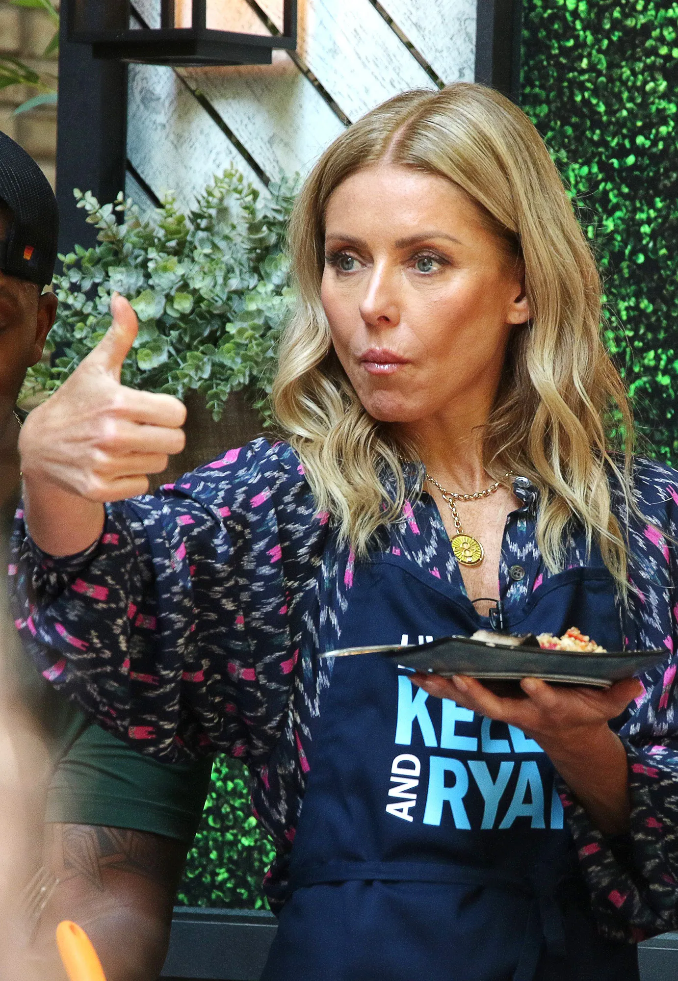 Kelly Ripa Ate a Thanksgiving Pie ‘Off the Floor’ After Dropping It- I Achieved ‘Peak Gluttony’ 299 'Live with Kelly and Ryan' TV show, New York, USA - 28 Jul 2022