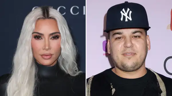 Kim Kardashian Shares Rare Photo of Rob Kardashian