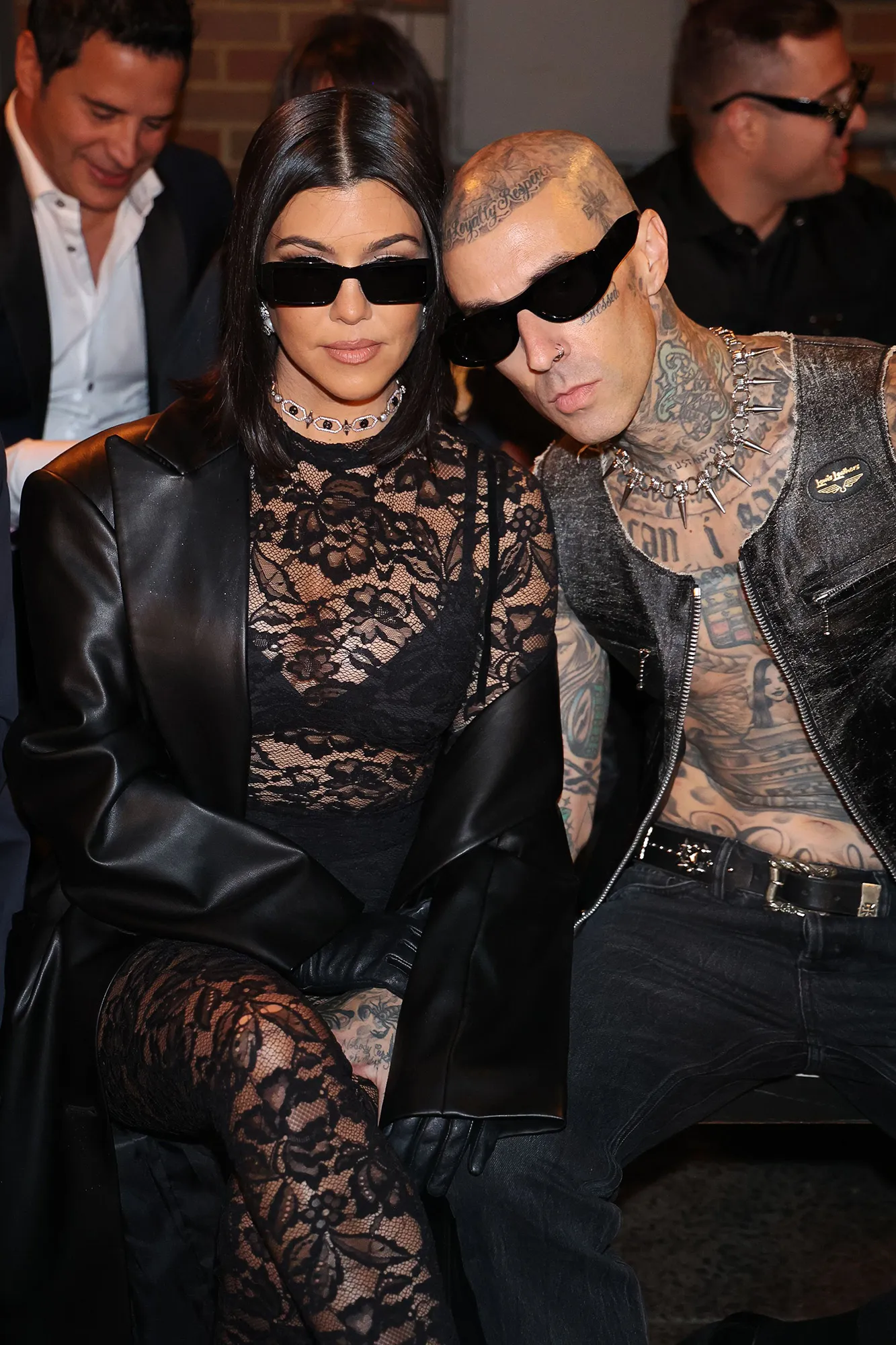 Kourtney Kardashian Joked About Needing to 'Be Drugged' Ahead of Her Wedding to Travis Barker- 'It Freaks Me Out' 060 Boohoo By Kourtney Kardashian Barker show, Runway, Spring Summer 2023, New York Fashion Week, USA - 13 Sep 2022