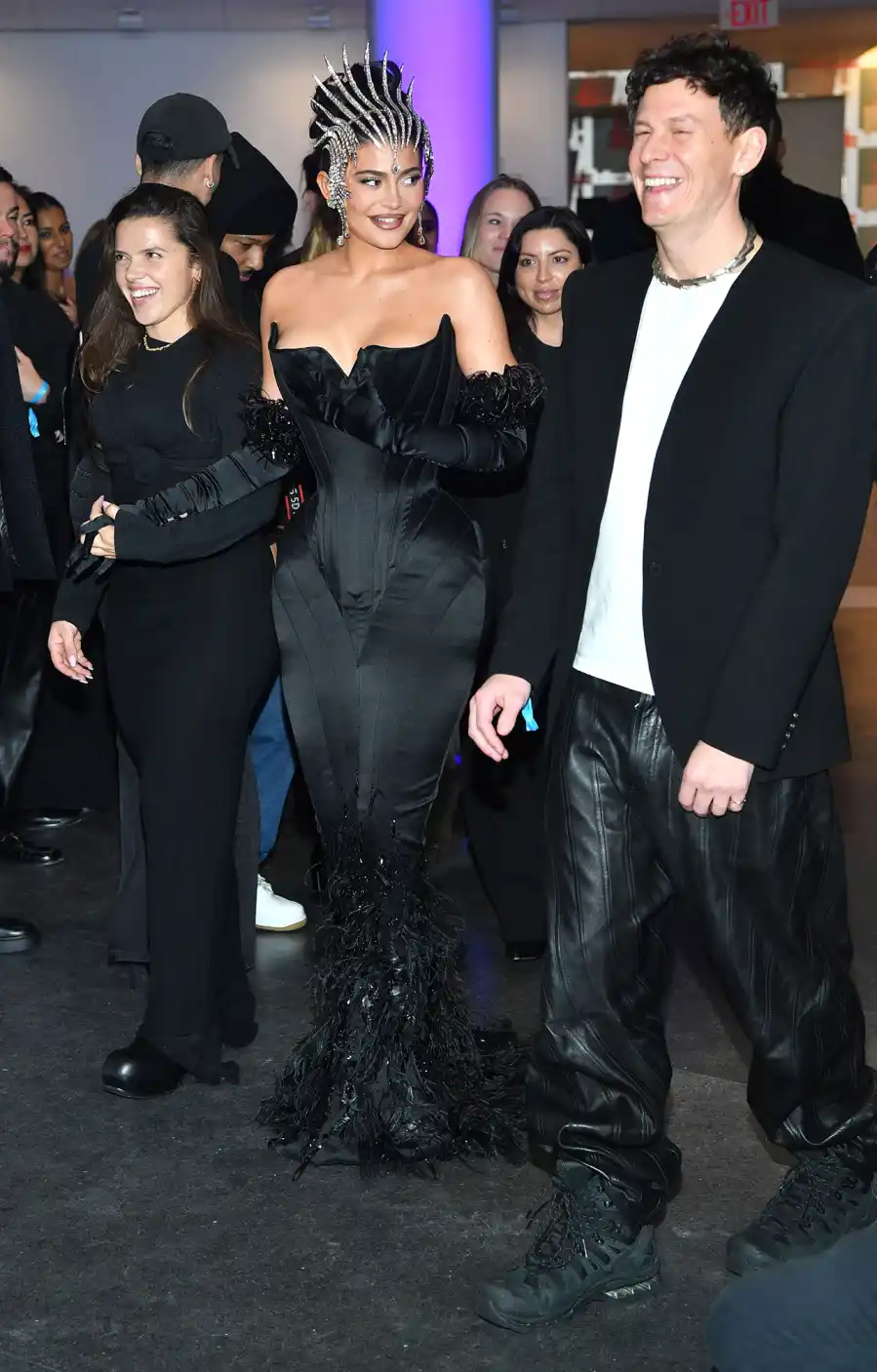 Kylie Jenner Mugler Couturissime Exhibition Opening