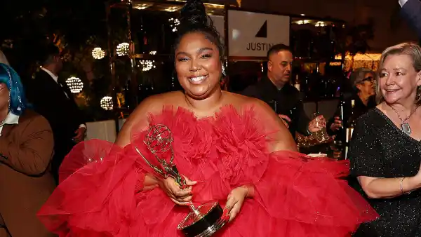 Lizzo Sends Dress to TikTok Influencer Who Asked to Borrow Hers 444 74th Emmy Awards - Backstage and Audience, Los Angeles, United States - 12 Sep 2022
