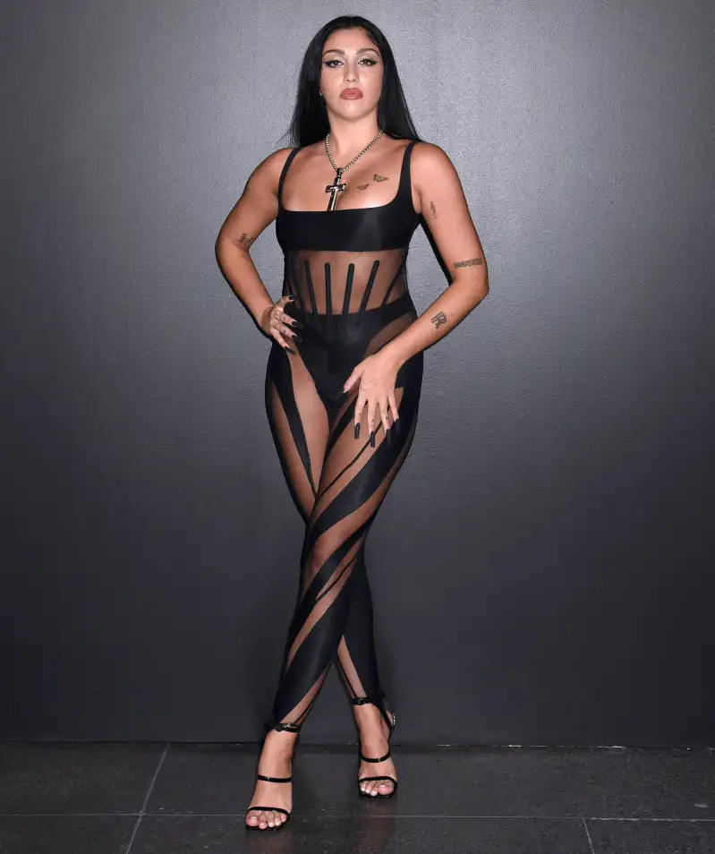 Lourdes Leon Mugler Couturissime Exhibition Opening