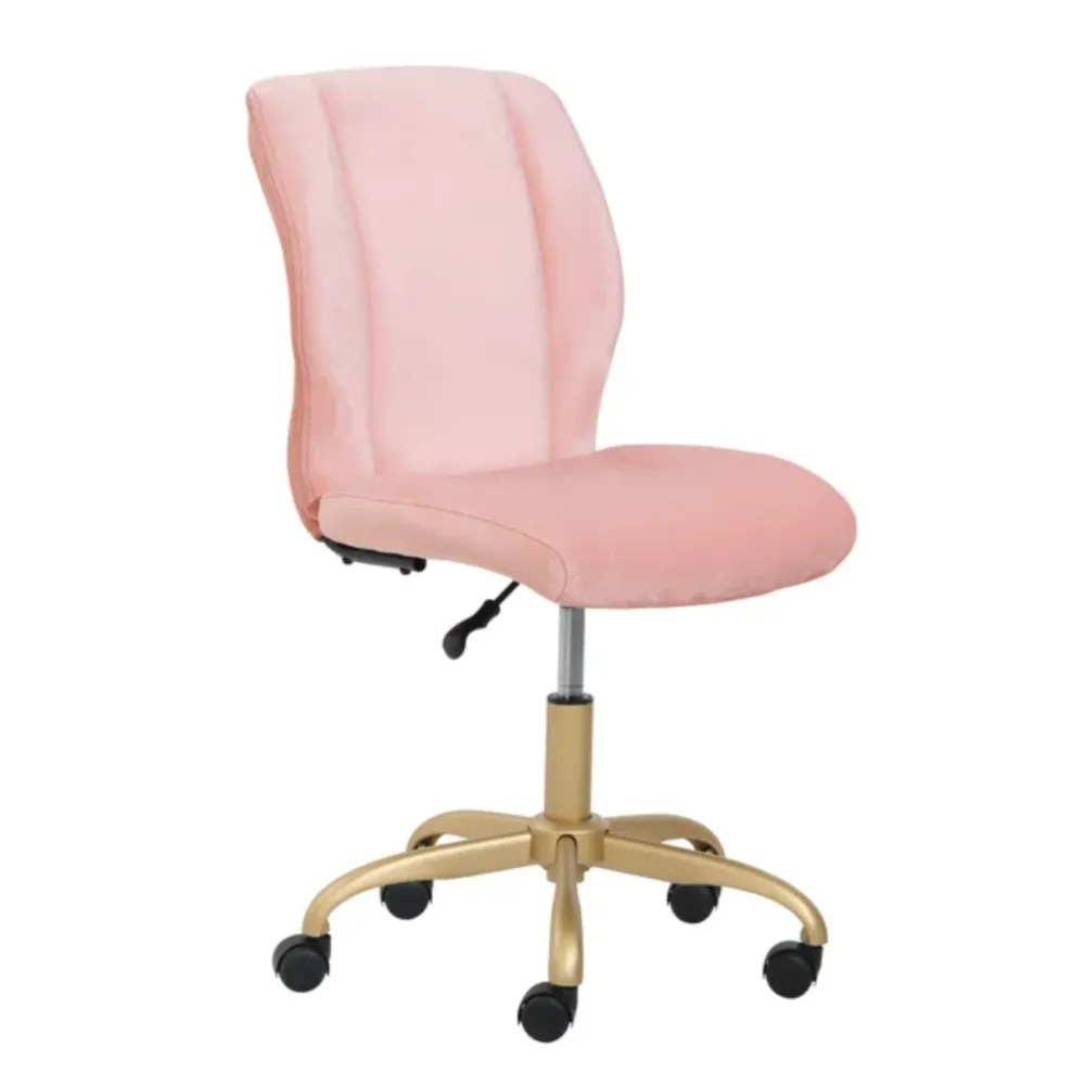 Mainstays Plush Velvet Office Chair