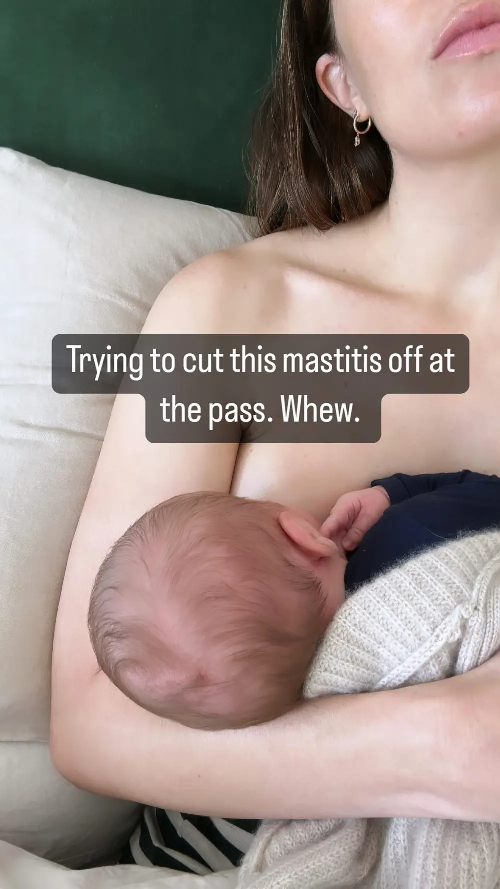 Mandy Moore Offers a Glimpse at Her &lsquo;Trying to Cut Mastitis Off at the Pass' While Nursing 3-Week-Old Son Ozzie- Photo 276