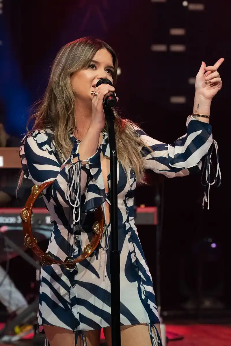 Maren Morris Wins Favorite Female Country Artist at 2022 American Music Awards Amid Feud With Jason, Brittany Aldean 467'Austin City Limits' taping, ACL Live, Austin, Texas, USA - 31 Oct 2022