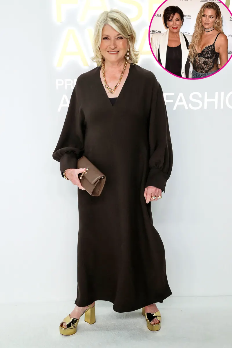 Martha Stewart Reveals She Snooped in Every Closet and Every Refrigerator of Kris Jenner Khloe Kardashian House