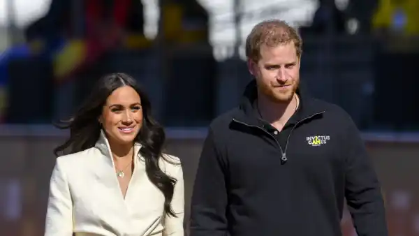 Meghan Markle and Prince Harry Go Head to Head in Ping Pong Match While