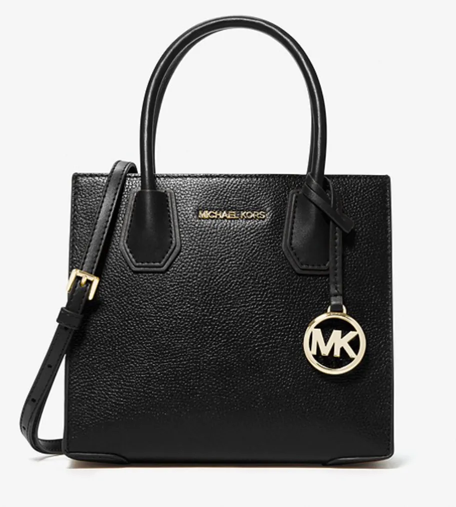 Mercer Medium Pebbled Leather Crossbody Bag