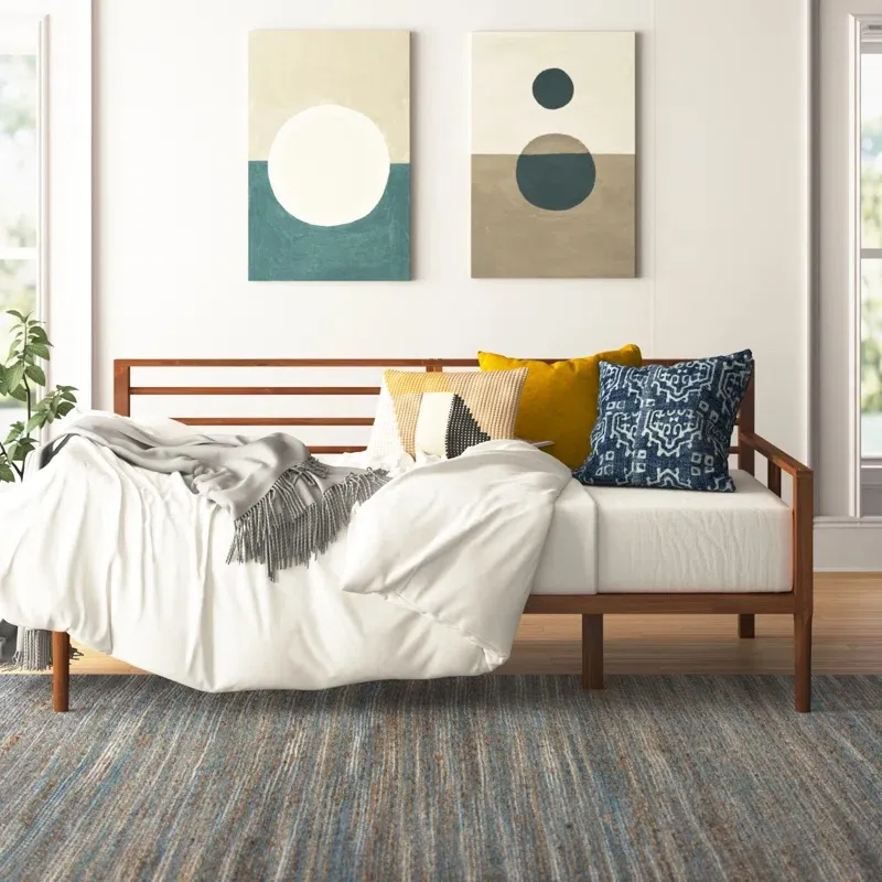 Mercury Row&reg; Helmick Solid Wood Daybed