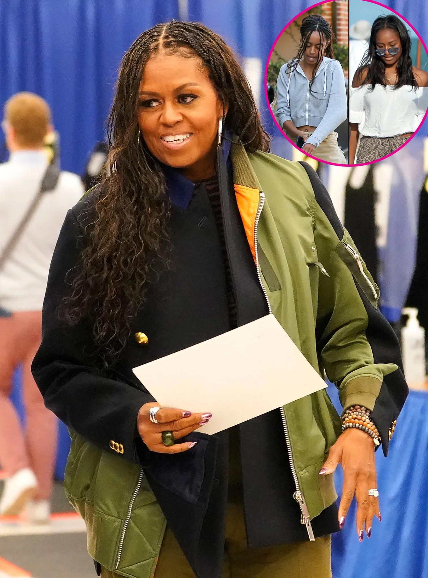 Michelle Obama Reveals How She and Barack Obama React to Sasha and Malia's Dating Lives, Boyfriends 357