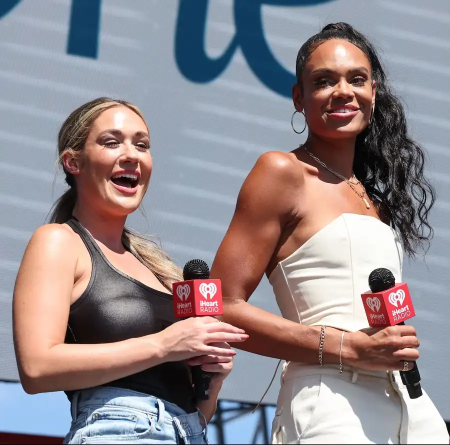 Michelle Young and Rachel Recchia