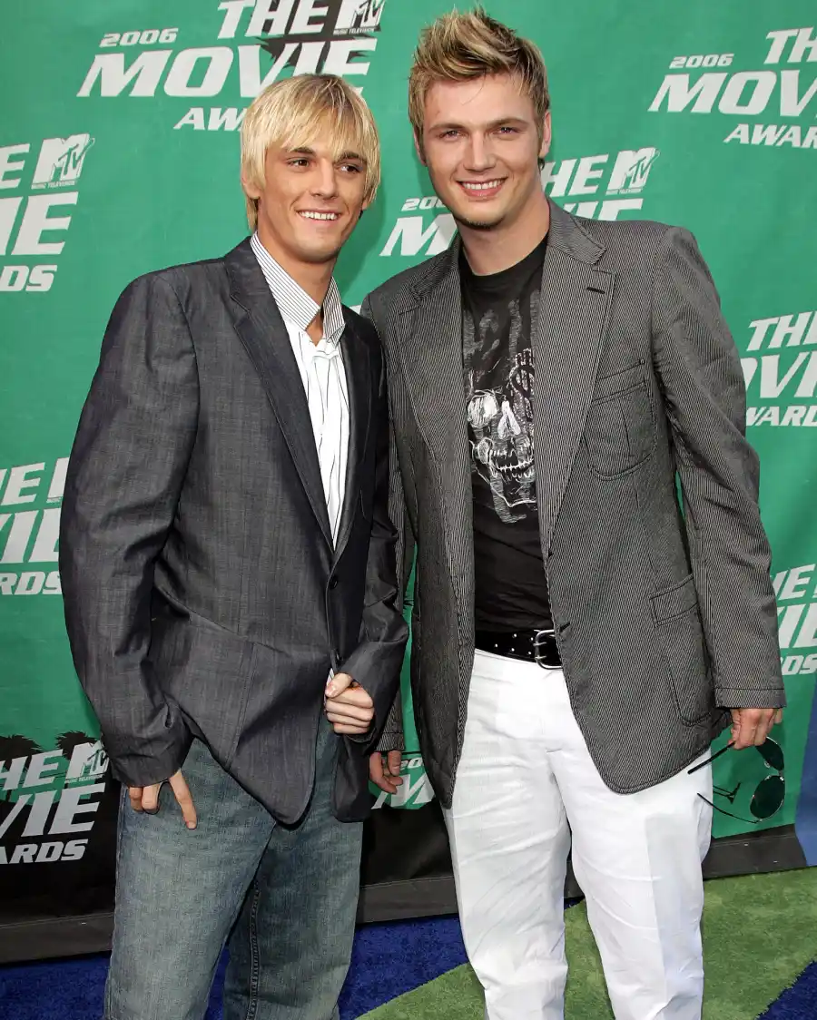 Nick Carter and Brother Aaron Carter's Ups and Downs Through the Years