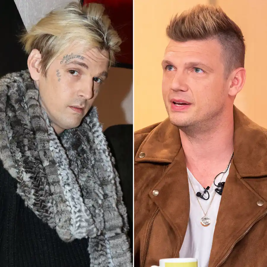 Nick Carter and Brother Aaron Carter's Ups and Downs Through the Years