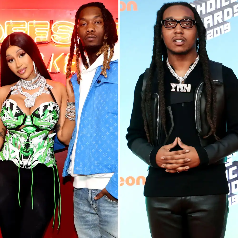Offset and Wife Cardi B React to Takeoff&rsquo;s Death