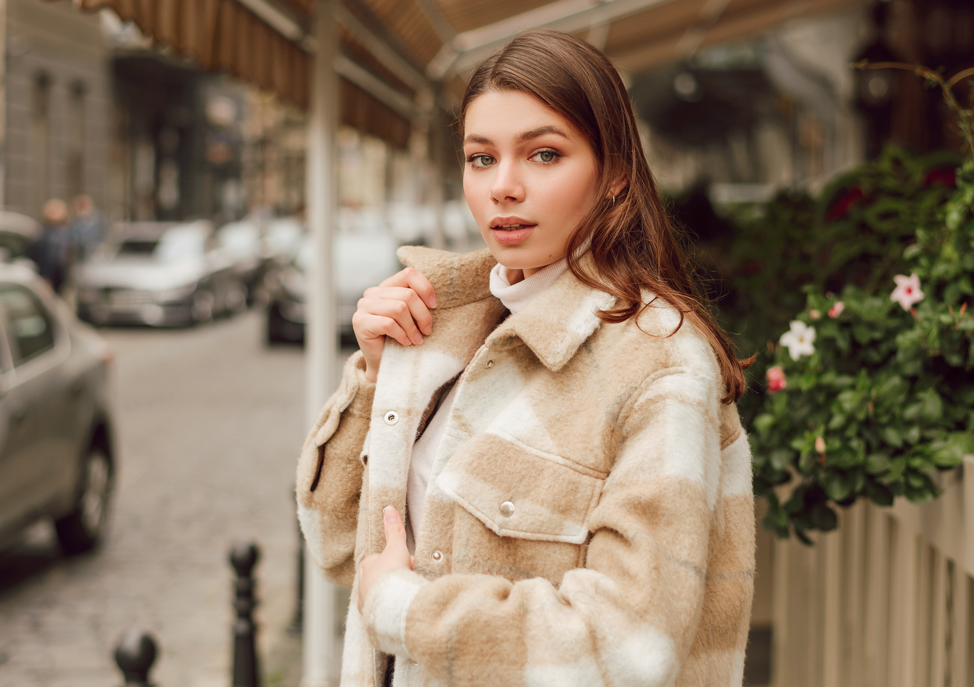 Plaid-Shacket-Fashion-Stock-Photo