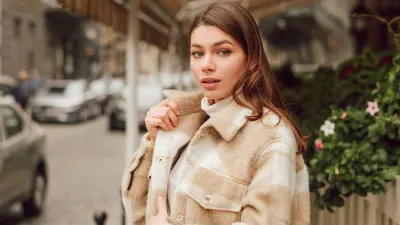 Plaid-Shacket-Fashion-Stock-Photo