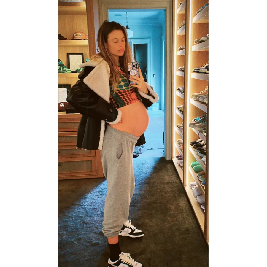 Pregnant Behati Prinsloo Bares Baby Bump